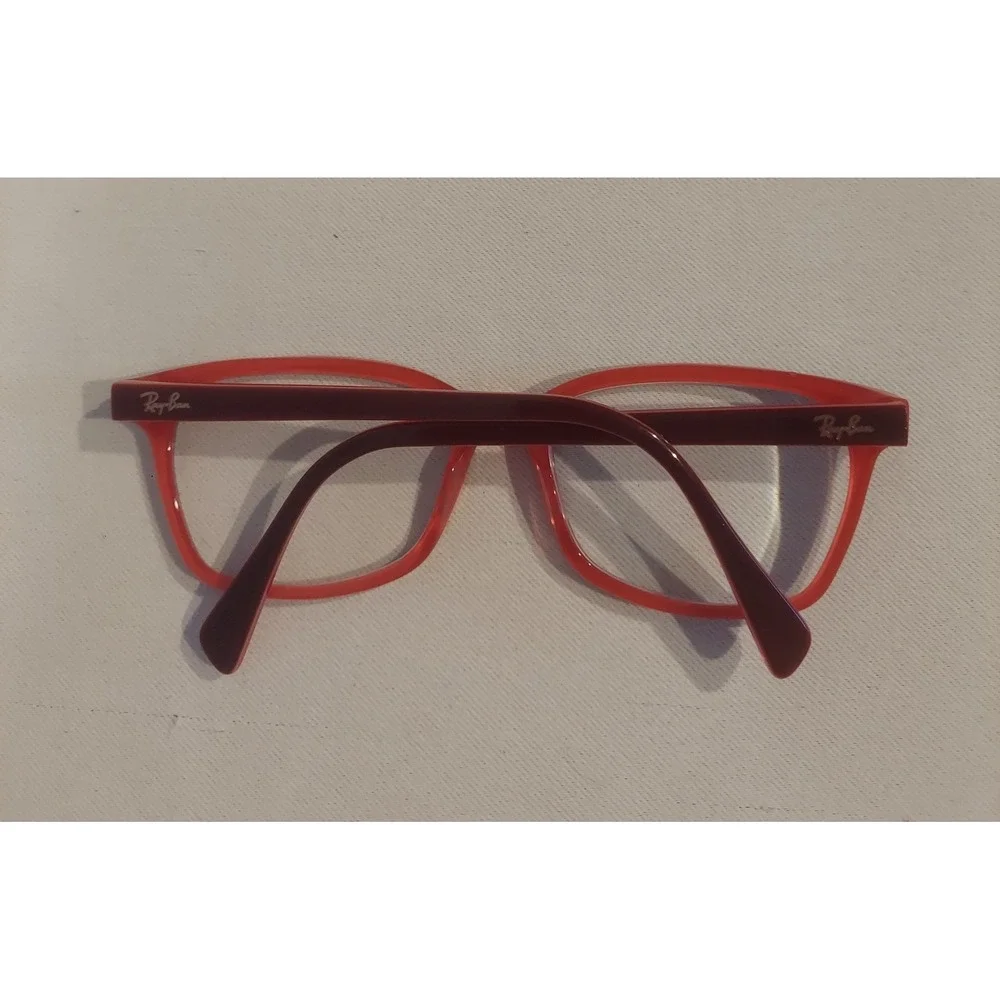 Ray Ban Womens Polished Reddish Purple Butterfly Eyeglass Frames RB 5362 5777